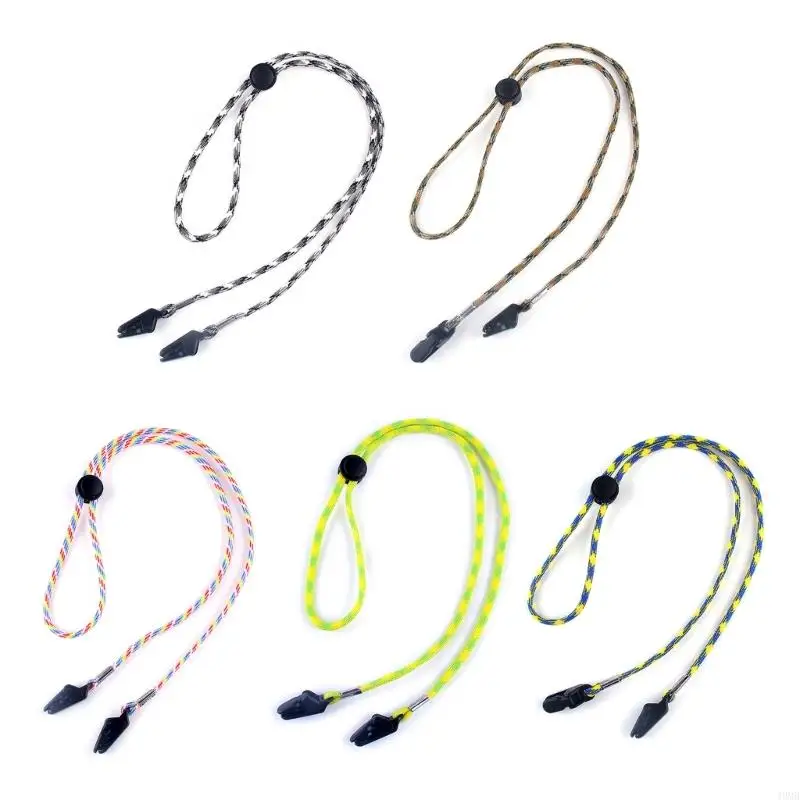 

49MB Durablity Hat Lanyard for Outdoor Travel Adjust Legnth Hat Strap Clip for Adult