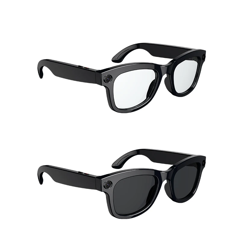 

M01 Smart BT Glasses with Cameras 500W AR AI Translation ENC Noise Reduction Chatgpt Sports Smart Wearable Headset