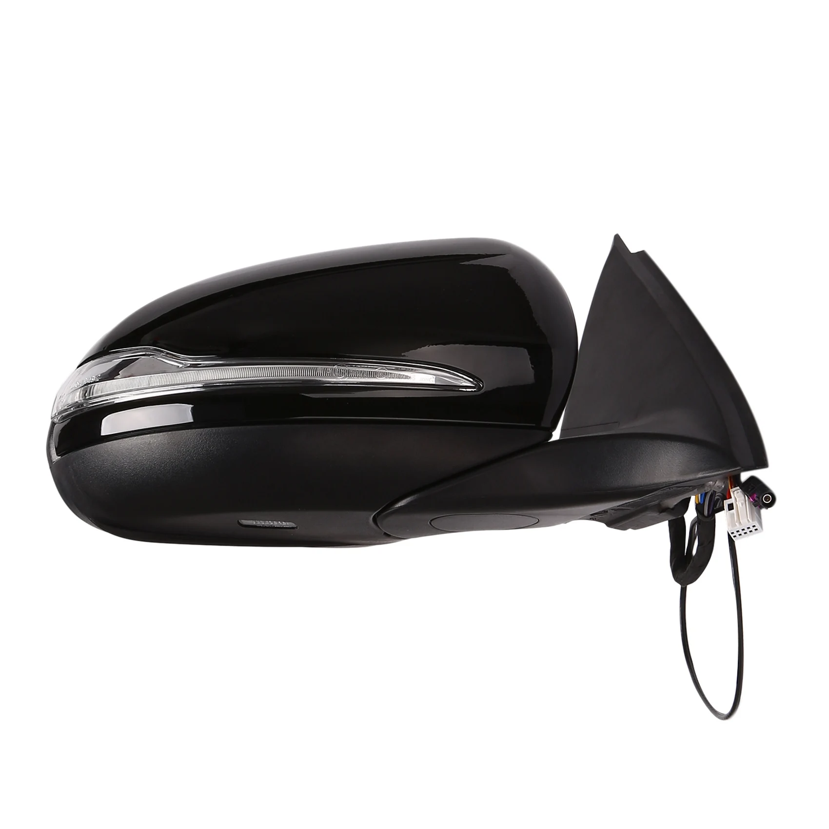 Right Side Rear View Mirror Assembly Blind Spot for W253 X253 GLC Class GLC220 GLC300 GLC350 Black