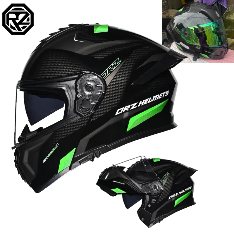 

Motorcycle Full Face Helmet Casco Moto Motocross Racing Helmet Off Road Cascos Para Moto Motorbike Helmet Large Tail Wing