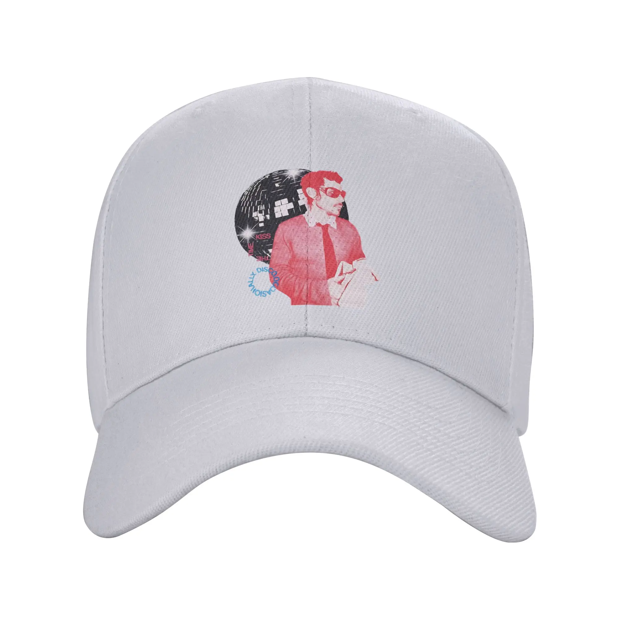 Harry Styles Kiss All The Time, Disco Occasionally Baseball Cap Outdoor Gym Quality Trucker Hat Men Fashion Print Snapback Cap