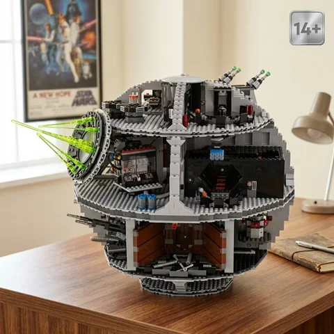 2026 New 4016pcs Fast Ship MOC DS-3 Platform Ultimate Death Building Blocks Battle Station For Adults Birthday Christmas Gifts