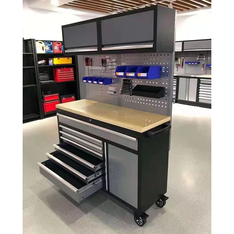 Combination workstation multi-function hardware storage cabinet, without vertical cabinet, machine tool sheet metal shell