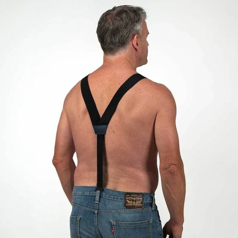 Hiker's Hidden Suspenders Men's Invisible Suspenders Elasticide-resistant Elasticide-resistant Rupture Support Ropa Hombre