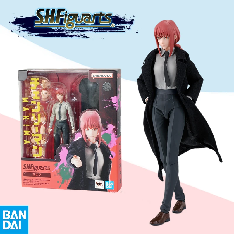 

Bandai Original BOX S.H.Figuarts SHF Chainsaw Man MAKIMA фигурка аниме модель комплект готовая игрушка подарок для детей