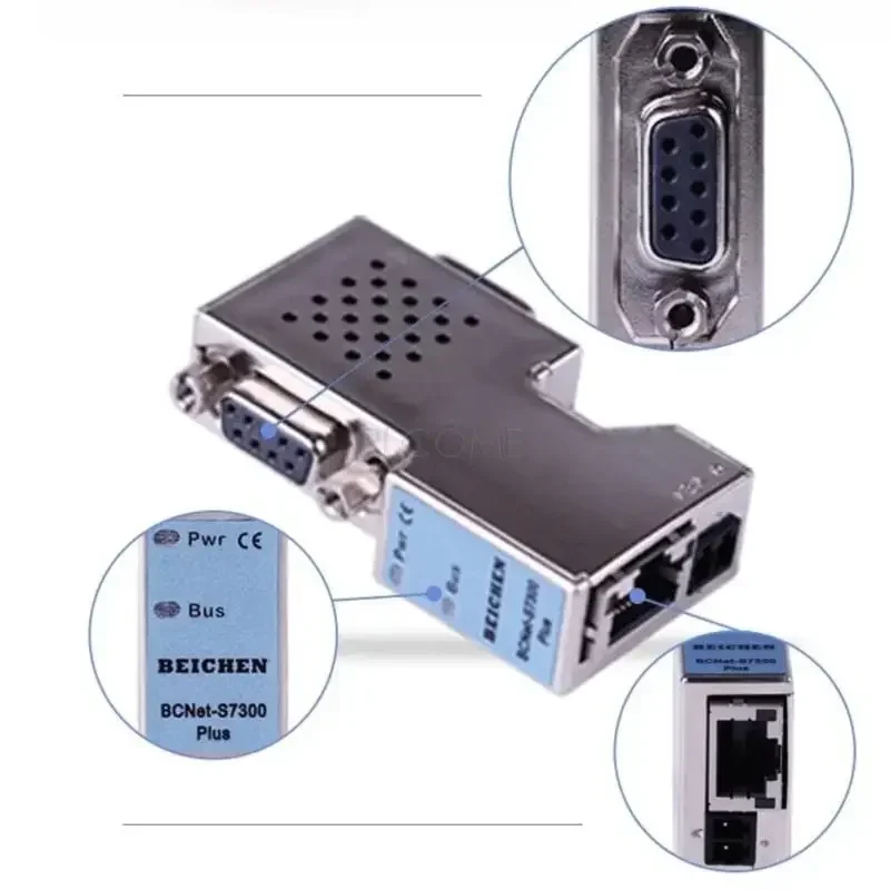 ETH-MPI Profibus to Profinet Ethernet Gateway Modbus TCP Adapter for Siemens S7-200 S7-300/400 PLC 840d Replace CP341-1