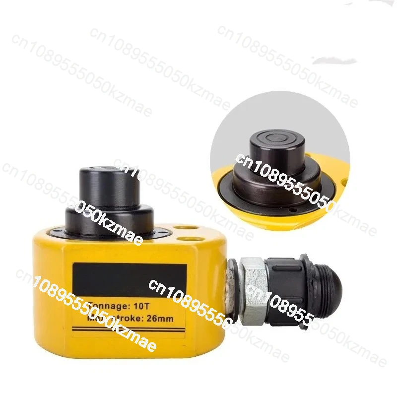10 Ton Split Hydraulic Jack Ultra Thin Portable 10T Hydraulic Cylinder for Automotive Maintenance Repair