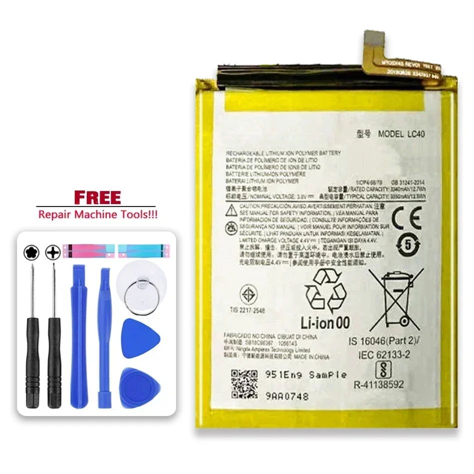 LC40 3550mAh Replacement Battery For Motorola MOTO E7/ E 2020 Phone