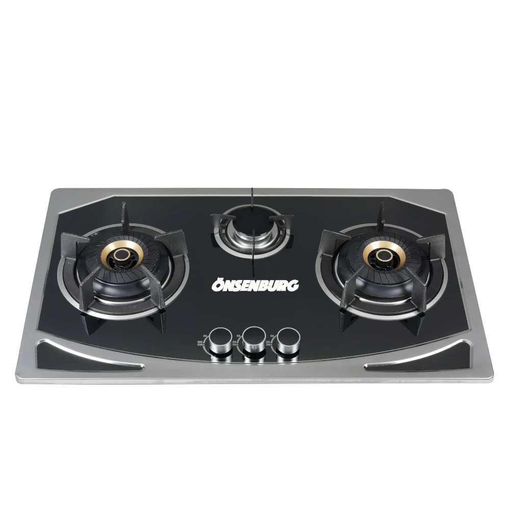 3 Burner Gas Hob Reasonable Price Table Gas Cooker/Buit-in Cooktop