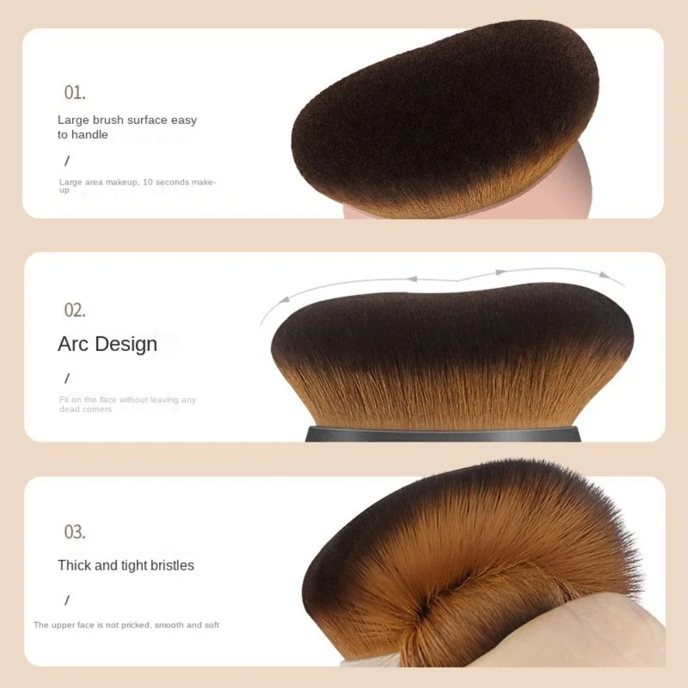 Soft Body Makeup Brush Multifunctional Extra Large Self Tan Back Applicator 65mm Wide-headed Professional Foundation Brush