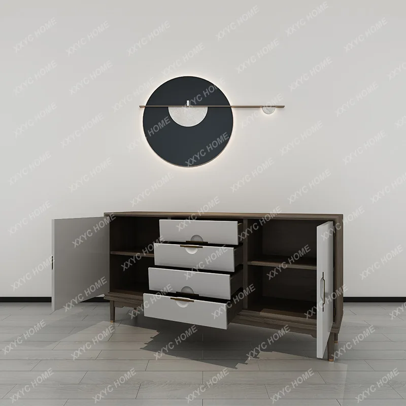 XX L entrance cabinet Zen dining side cabinet Living room locker Modern simplicity Living room, bedroom storage cabinet