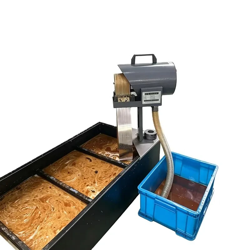 Portable floating skimmer, high-efficiency oil belt separator, stainless steel for CNC machine tools