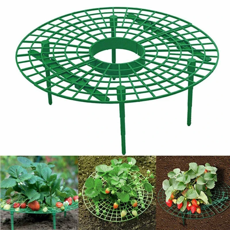 

1/5/10/20 PCS 30cm Strawberry Stand Frame Holder Plant Tray Fruit Support Rack Vegetables Gardening Stand Plant Support Garden