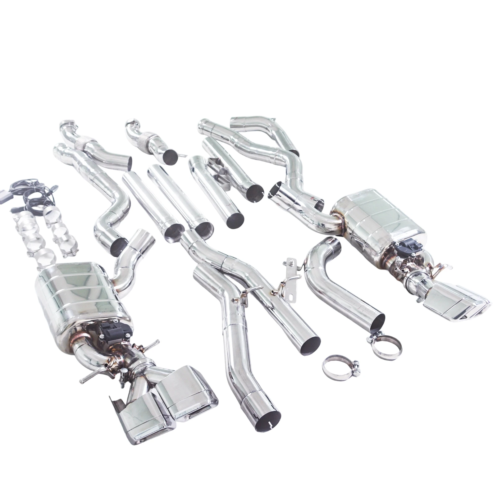 For Catback Valvetronic Muffler  Mercedes-Benz AMG CLS63 C218 5.5T High-Permance Exhaust