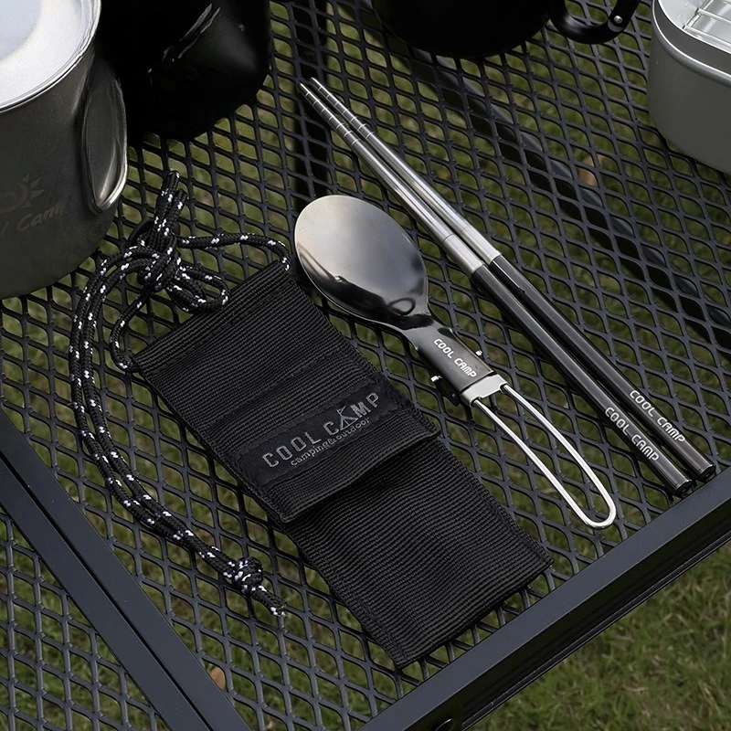 outdoor-camping-cookware-set-304-stainless-steel-folding-spoon-chopstick-set-picnic-mountaineering-travel-portable-tableware