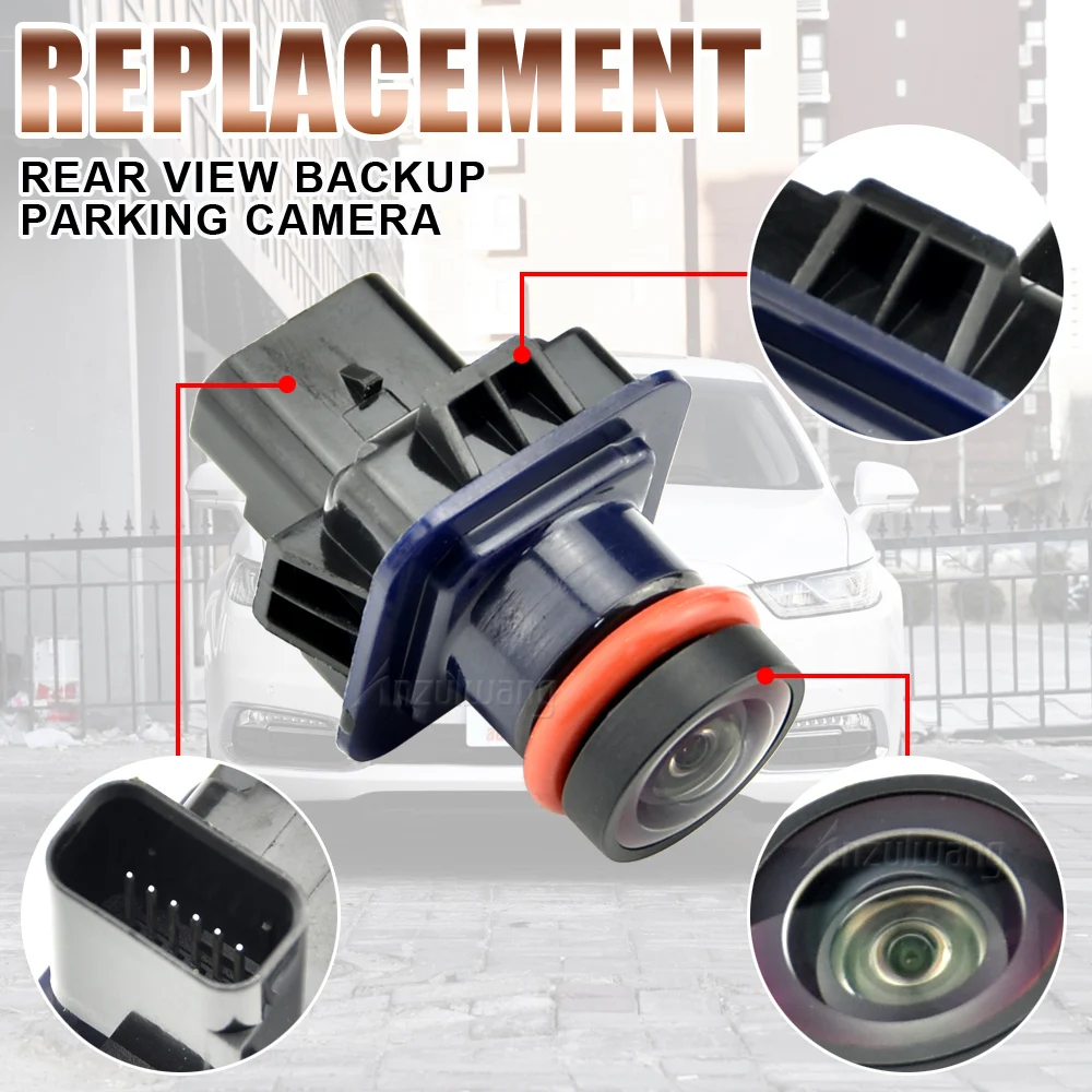 EG1Z-19G490-ARear View Camera  Parking Assistance High Resolution Replacement for Ford Taurus 2013 2014 2015 2016 2017 2018 2019