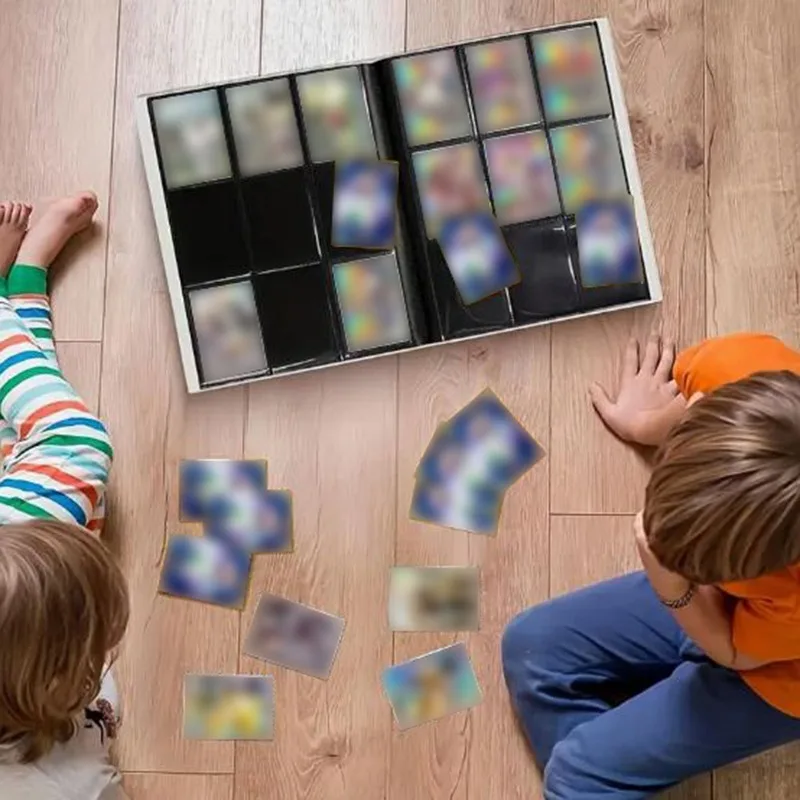 Album Photo de grande capacité, stockage de petites cartes, chasse d'étoiles, Photos, stockage de petites cartes, Collection de timbres, 160/360/480/540 grilles