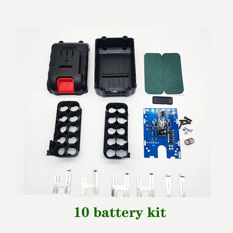 パワーツールバッテリーキット18/21 9v電池ケースホルダーbmsワイヤレス電気アングルグラインダー切断18650リチウムイオンホルダー収納ボックス