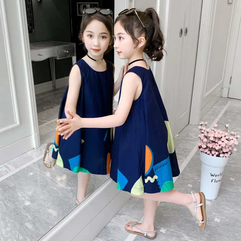 Girls Dress Summer 2023 Summer Fashionable Princess Dress for Kids Print Fruit Children Party Costume  Baby Toddler Clothes