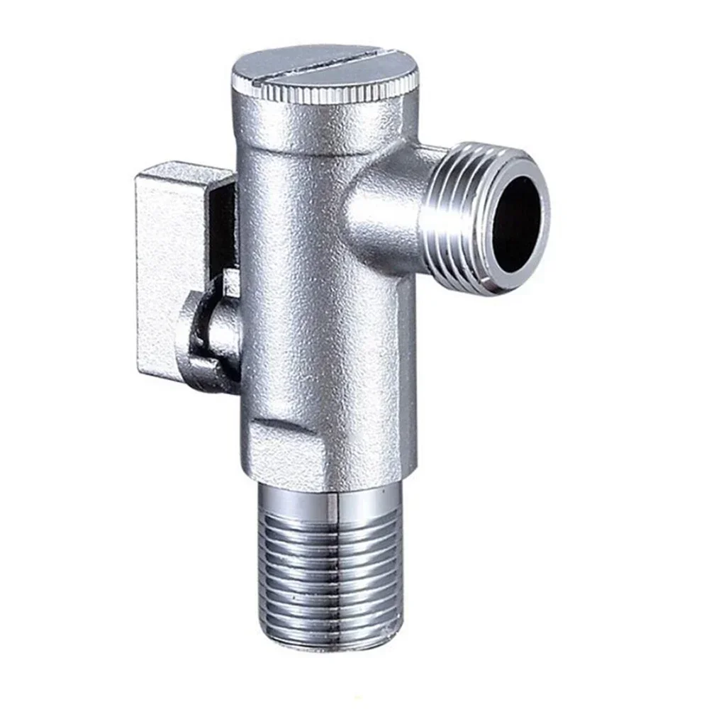 Filter Angle Valve Large Flow Ball Core Removable Washable Smart Toilet Faucet Water Heater Triangle Foot Switch,step On