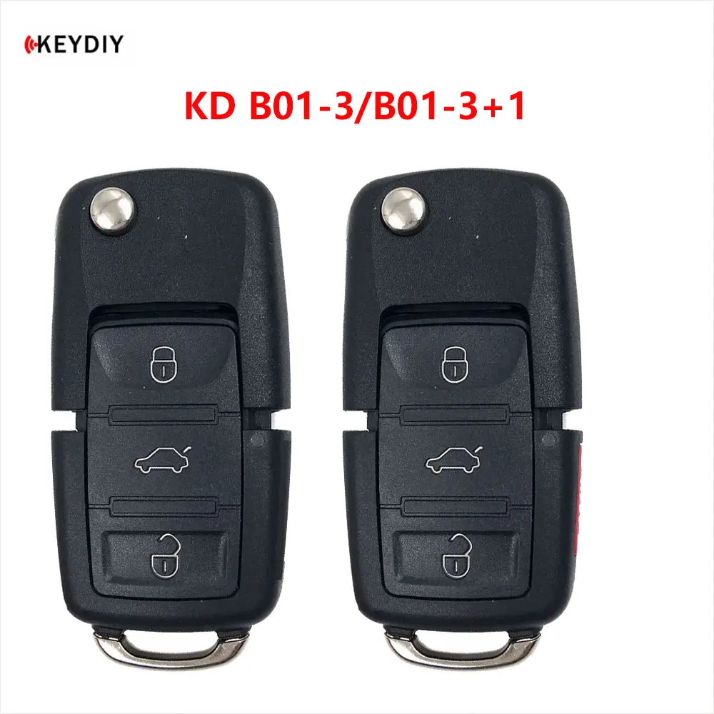 3/5/10pcs KEYDIY KD B01-3 B01-3+1 Universal Remote Key KD900 B Series Remote Control for VW KD-X2 Key Generater URG200 Machine