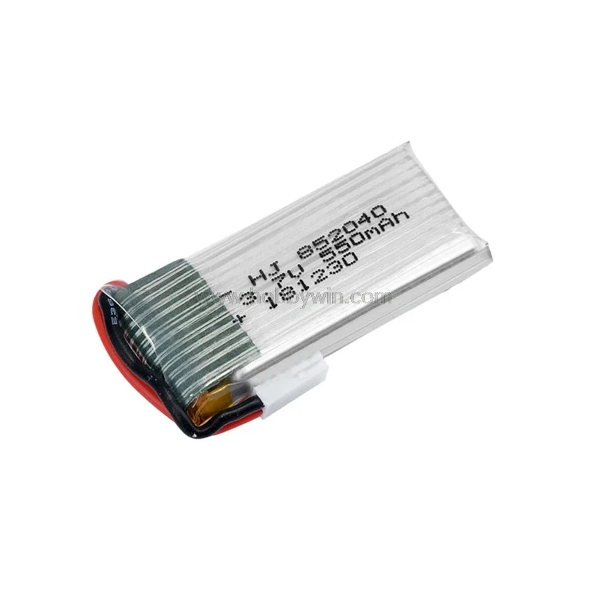 2x 1S3.7V 550mAh 30C LiPO Battery MX2.0-2P plug for mini size FPV Drone Helicopter Model Airplanes