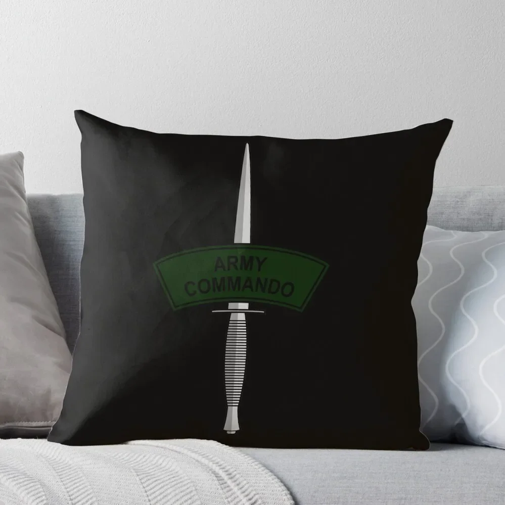 All Arms Commando AACC - Army Throw Pillow Cusions Cover anime girl