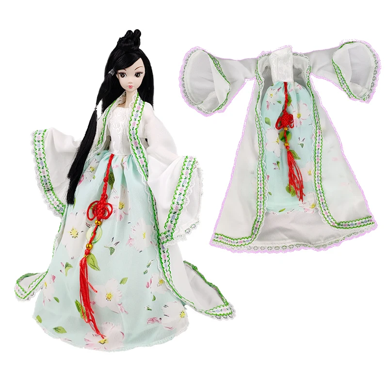 open lace back dress Chinese Empress Barbie The Great Eras Collection