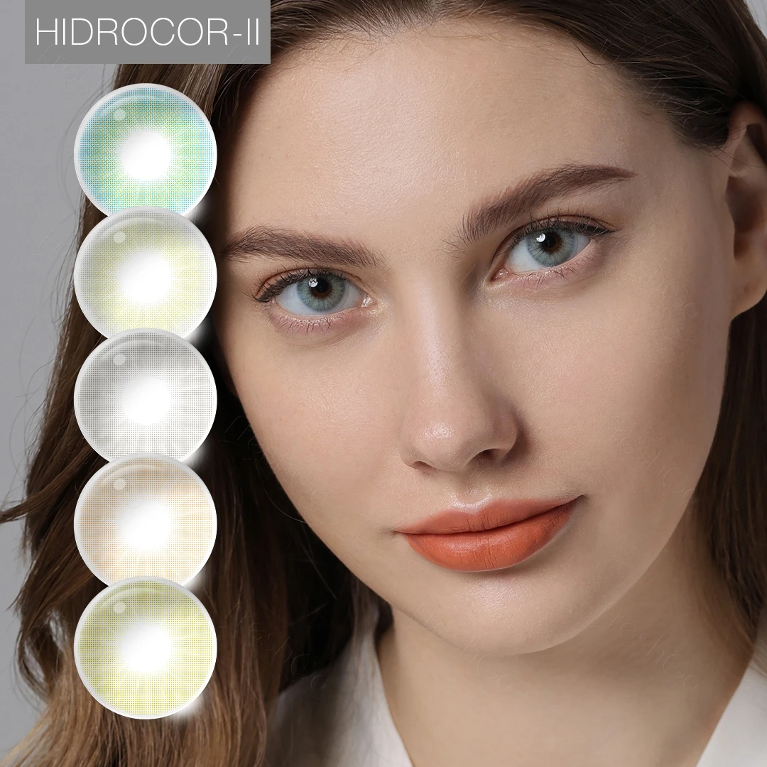 

FreshGo Colored Contacts Lens Natural Color Lenses for Eyes Hidrocor Lens High Quality Contact Lens Eyes for Girls 2PCS Lens