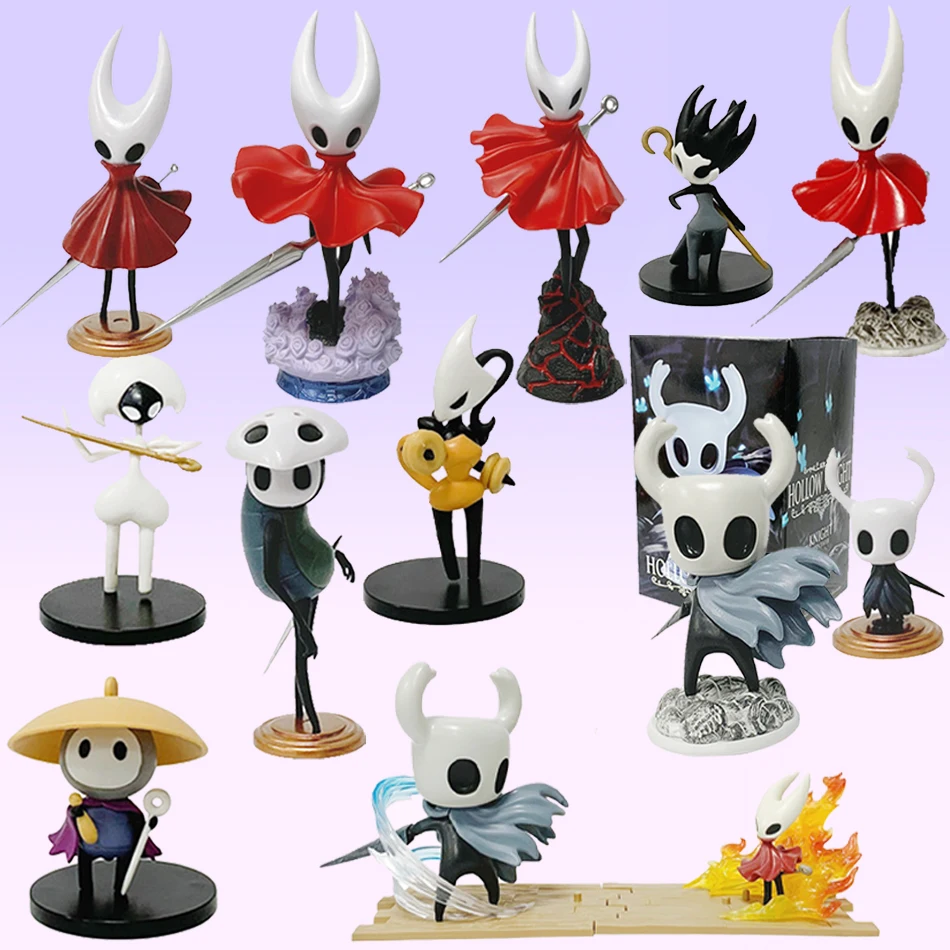 1-8 قطعة/المجموعة ألعاب فارس جوفاء أنيمي لعبة الشكل فارس عمل الشكل الدبور/السنجاب تمثال تحصيل نموذج دمية