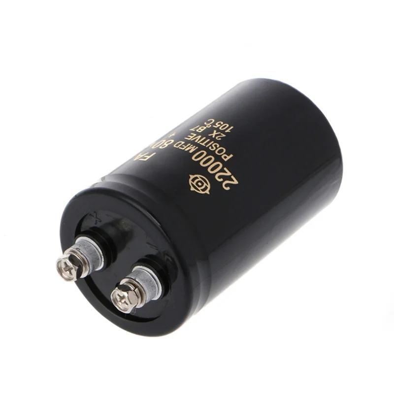 ABRU-22000Uf 80V Electrolytic Screw Capacitor Electrolytic Capacitor Power Management Systems Capacitor Volume 50X80mm