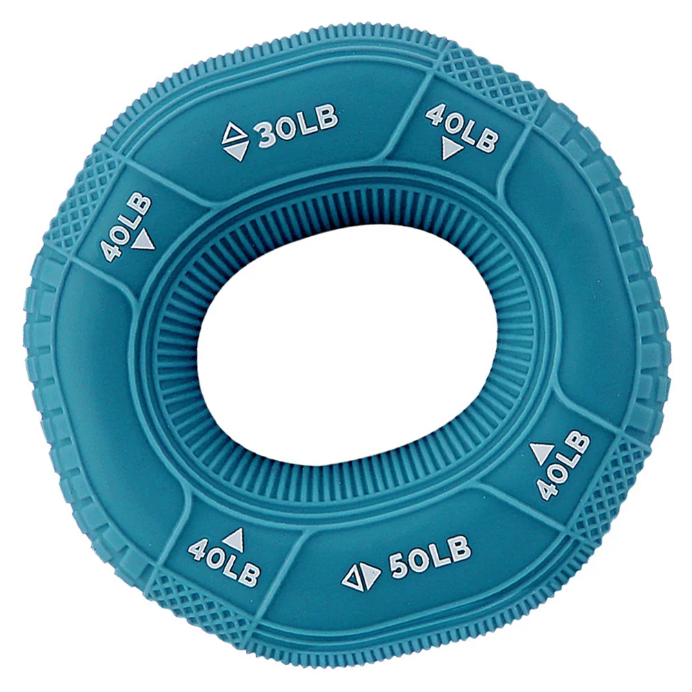 Grip Circle Strength Forearm Strengthener Tire Hand Exercisers Silica Gel Gripper