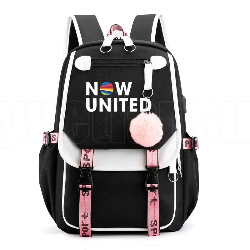 

Better Album NU Team High Quality Now United Backpack Bookbag Laptop Back Pack Schoolbags Mochila Para HombrewomenTravelbags