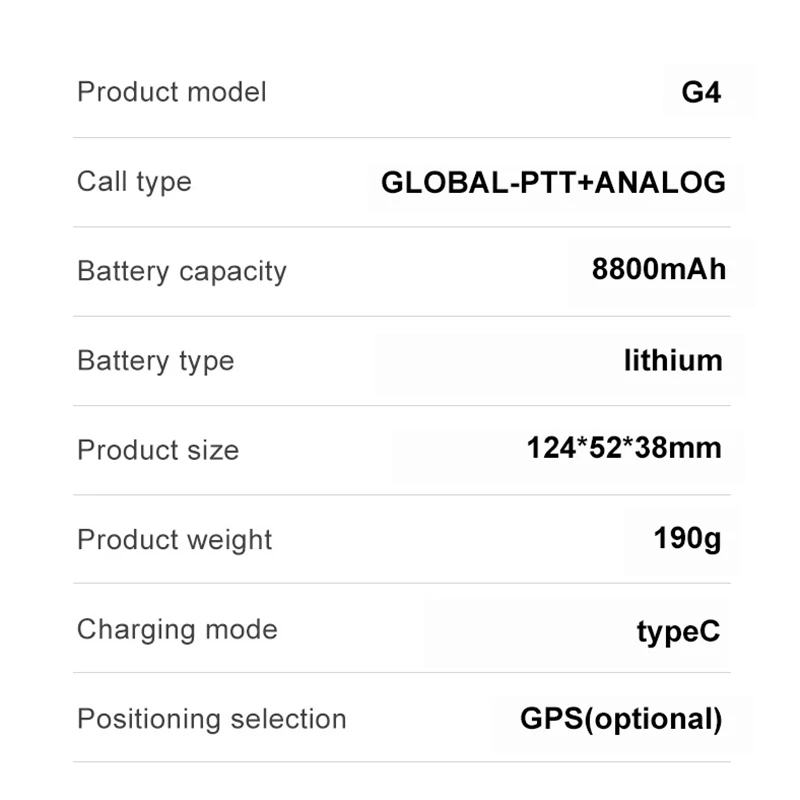 global-ptt G4 POC+UHF ALL bands 4G walkie talkie radio long range ham Portable communication Amateur ptt two-way radio police