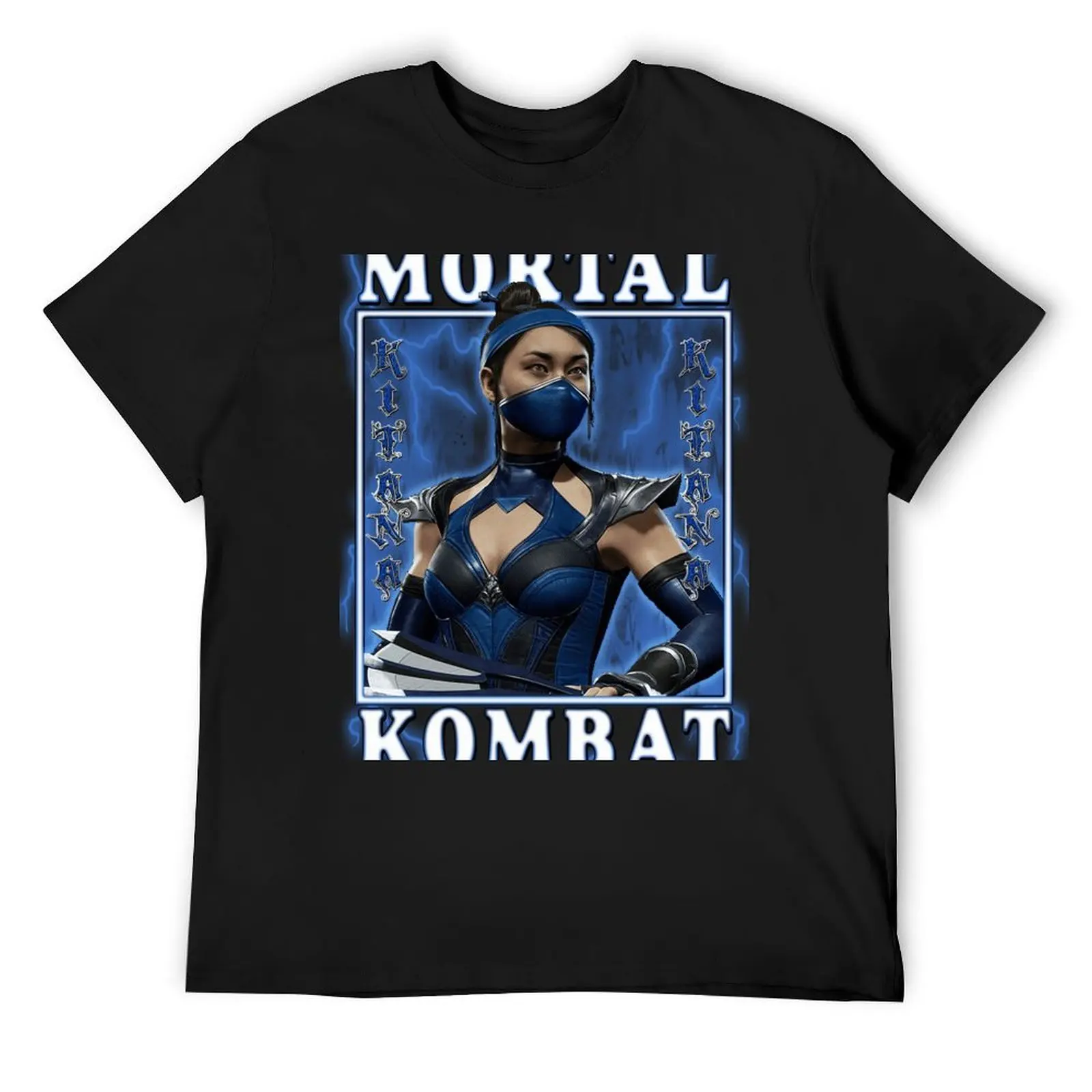 Mortal Kombat – Kitana MK T-Shirt oversized t shirt anime figures workout shirts for men