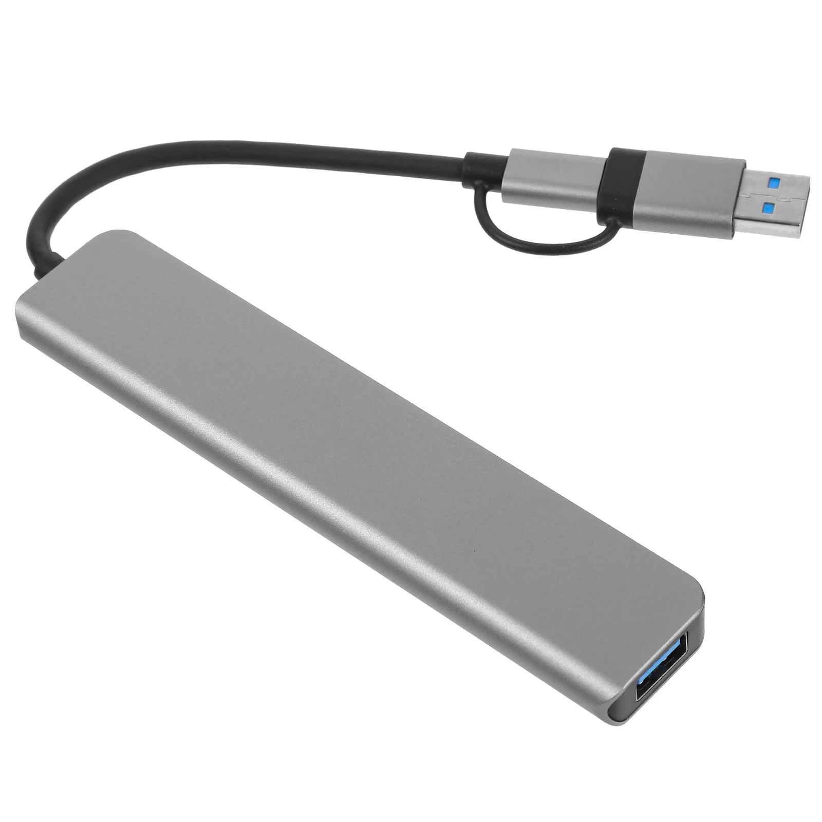 

Seven-in-one Type-C USB Hub Expander with Multiple Ports for Laptops Computers 3.0 Connector Adapter Extra USB Splitter
