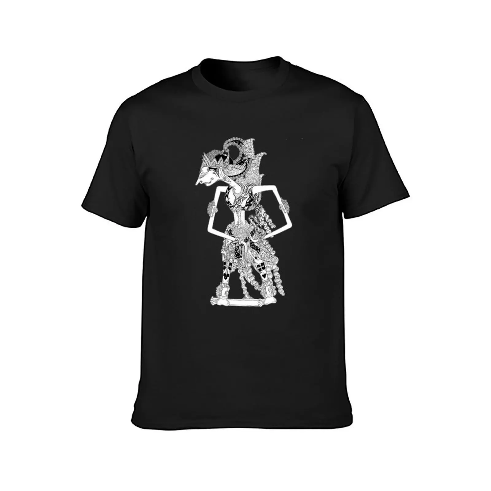 Wayang Kulit (Indonesia leather shadow puppet) T-Shirt funnys hippie clothes cute tops shirts graphic tees mens workout shirts