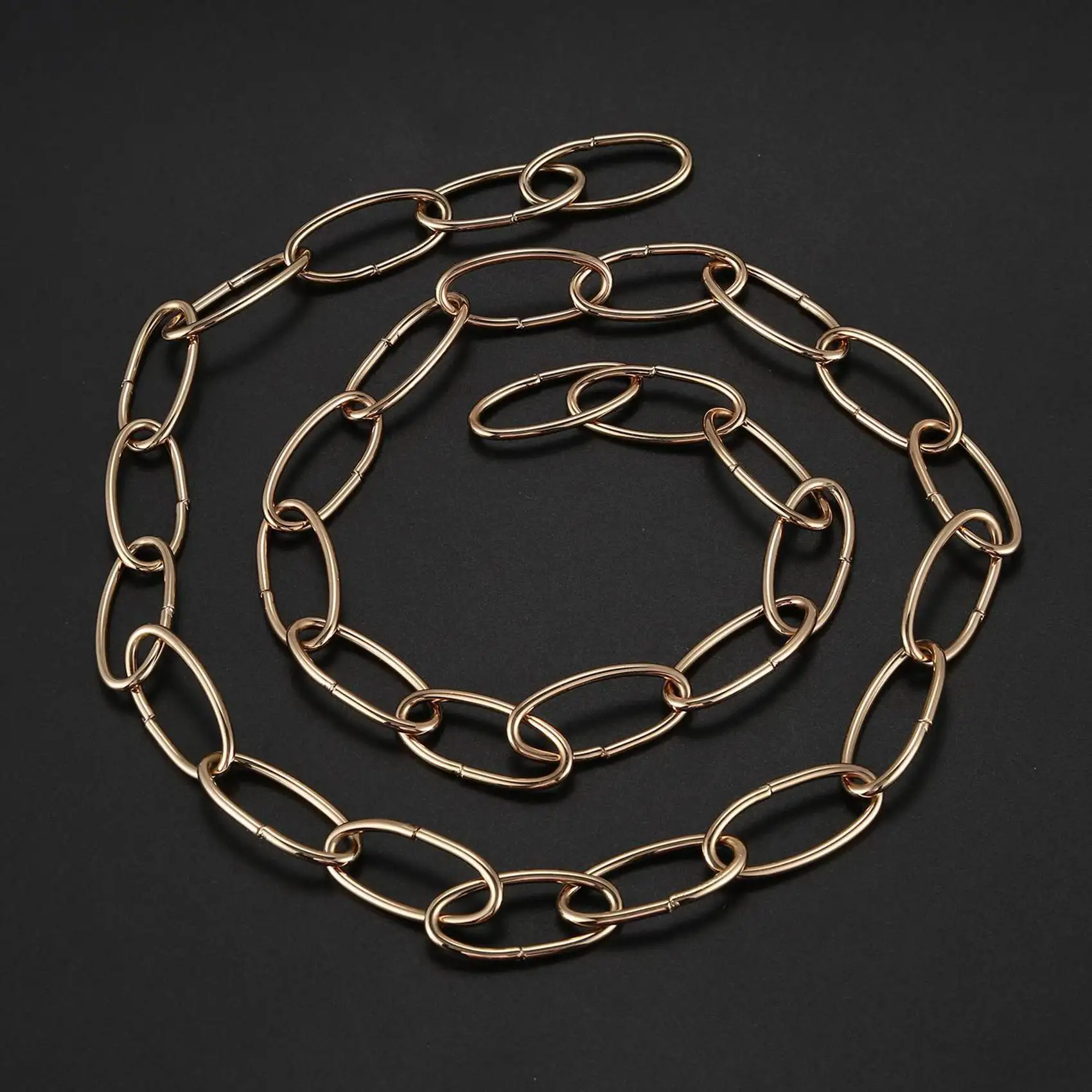 KYCOR-2X 1M Heavy Duty Chain For Vintage Chandelier Hanging Lamp,French Gold