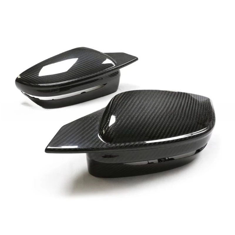 For BMW 3 Series G20 LCI Dry Carbon Replacement Side Door Wing Mirror Covers Caps Housing 2022+ Auto Tuning