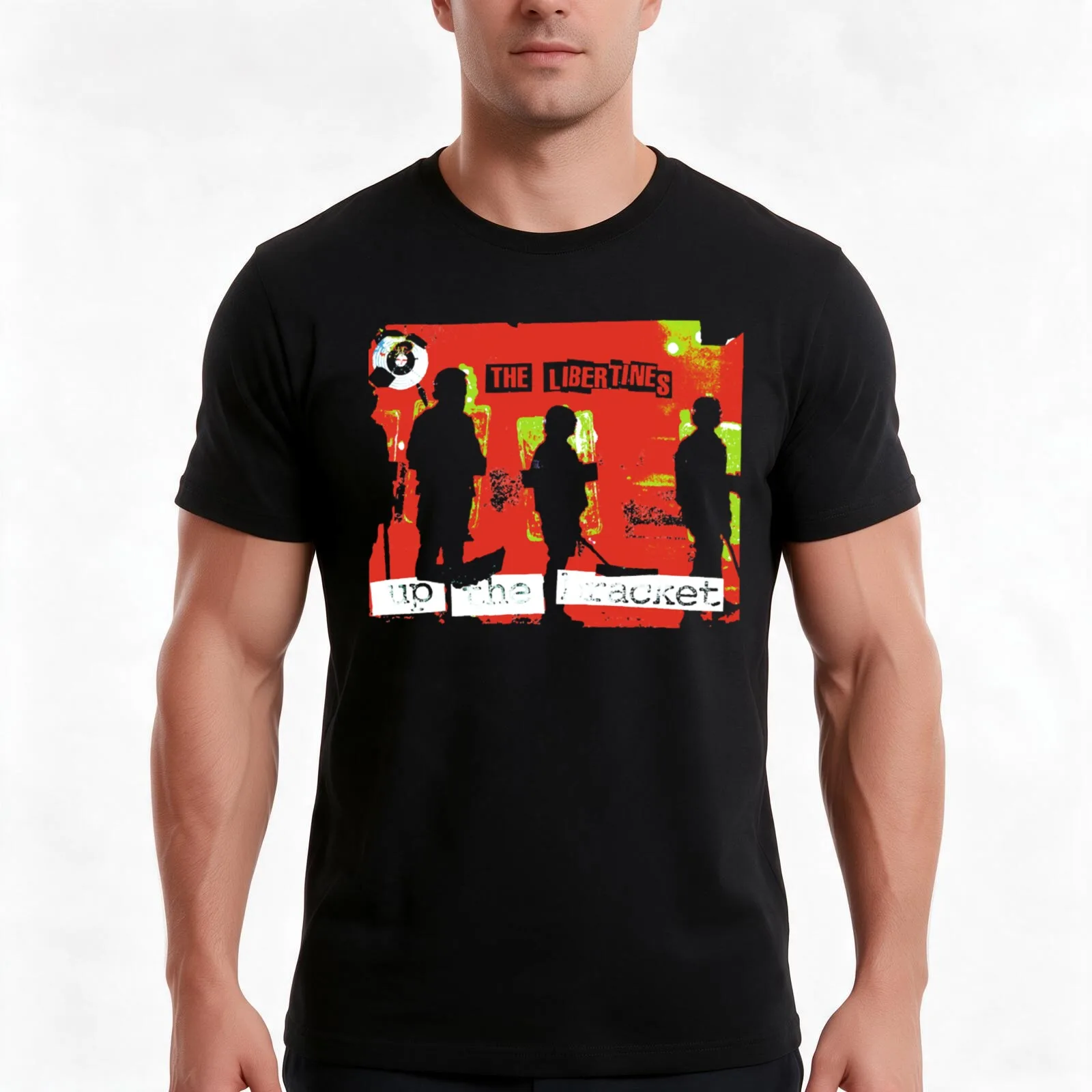 The Libertines Up the Bracket T-Shirt Summer Casual Cotton Tee Oversized Streetwear Tops Vintage Graphic Print 100% Cotton