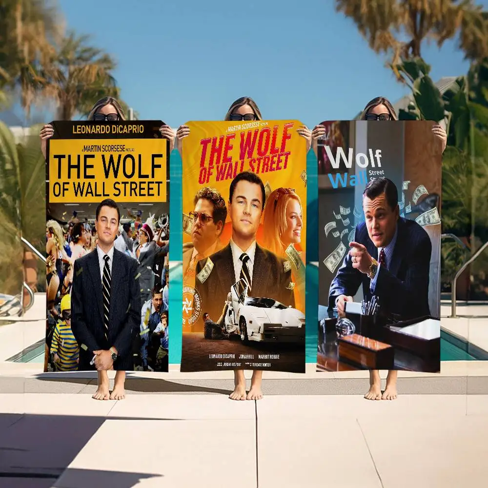 Classic Movie The Wolf of Wall Street Big Microfiber Beach Towels Quick Dry Towel Sand Beach Towels Pool Towel for Travel Yoga