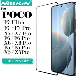 Nillkin for Poco X7 Pro F7 Ultra F7 Pro X6 Pro F6 Pro F5 Pro X5 Pro Tempered Glass Full Cover Screen Protectors