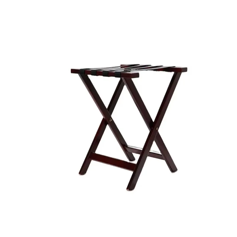 Luxury Hotel Bedrooms Wooden Luggage Rack for Suitcase