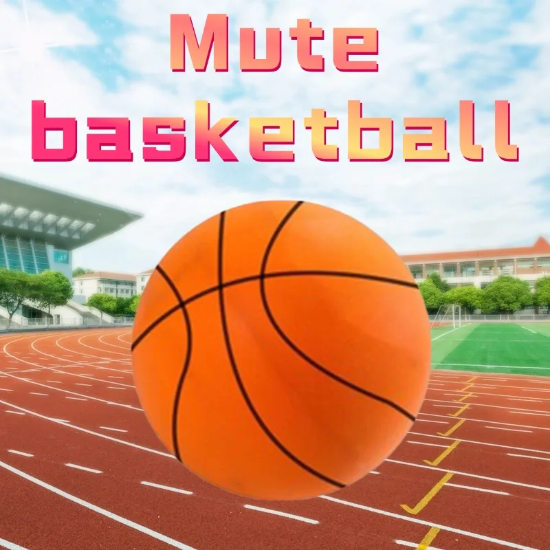 Foam Basketball Kids Silent Basketball Bouncing Mute Silent Ball Bounce Squeezable Mute Bouncing Basketball