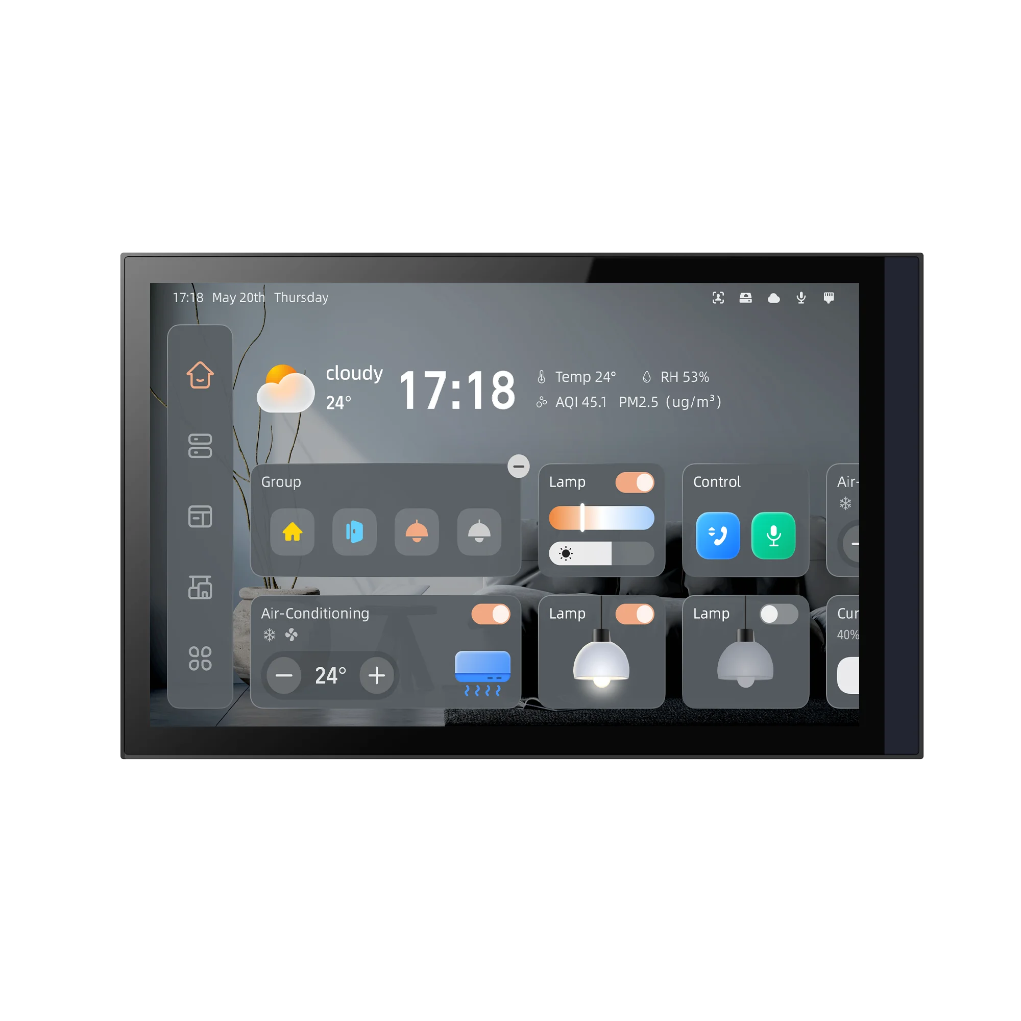 

Новая 10-дюймовая универсальная панель управления Taichuan Tuya Zigbee Gateway с функцией умного домофона и PoE