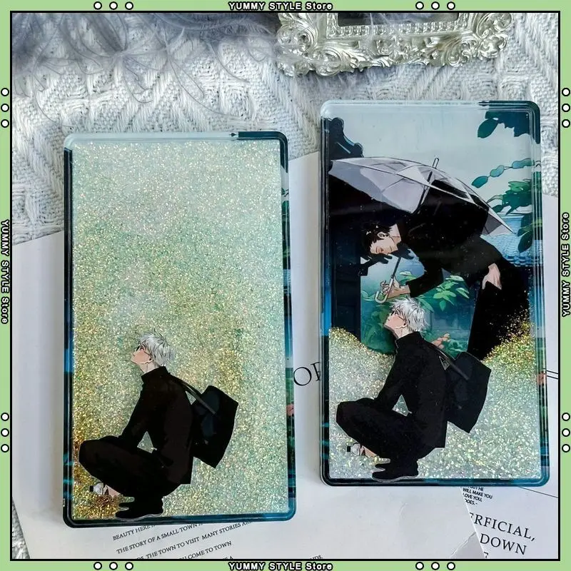 Jujutsu Kaisen Gojo Satoru & Geto Suguru Regenschirm mit Treibsand-Effekt Acryl-Display-Ständer Anime-Merchandise