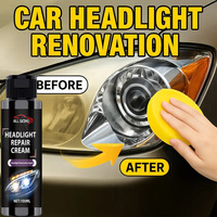 Car Headlight Restoration Polishing Kits Headlamp Scratch Remover Car Light Polisher Cleaning Paste Cars Paint Refurbish Agent