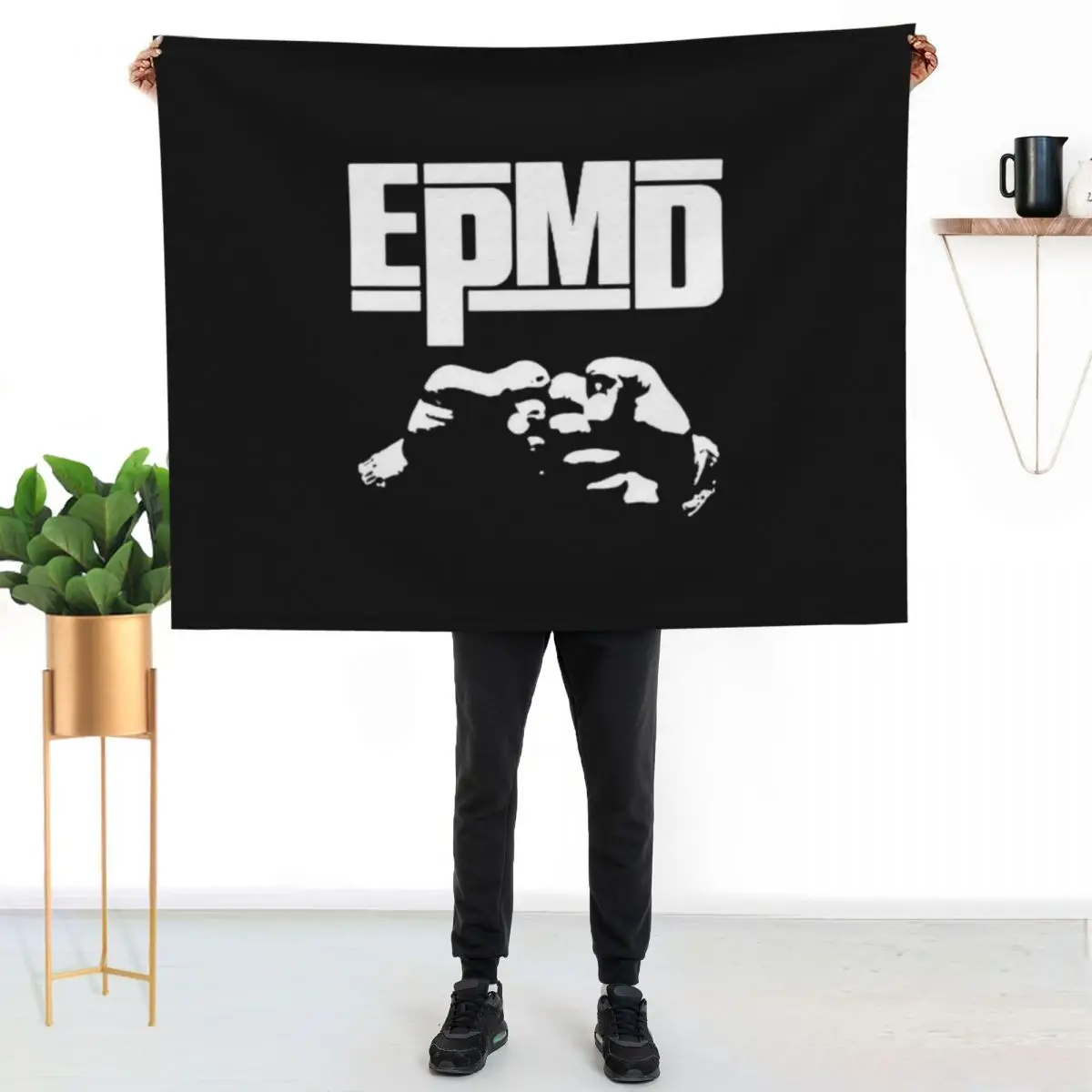 

Copy of EPMD Throw Blanket Fade Resistant Durable Throw Blanket