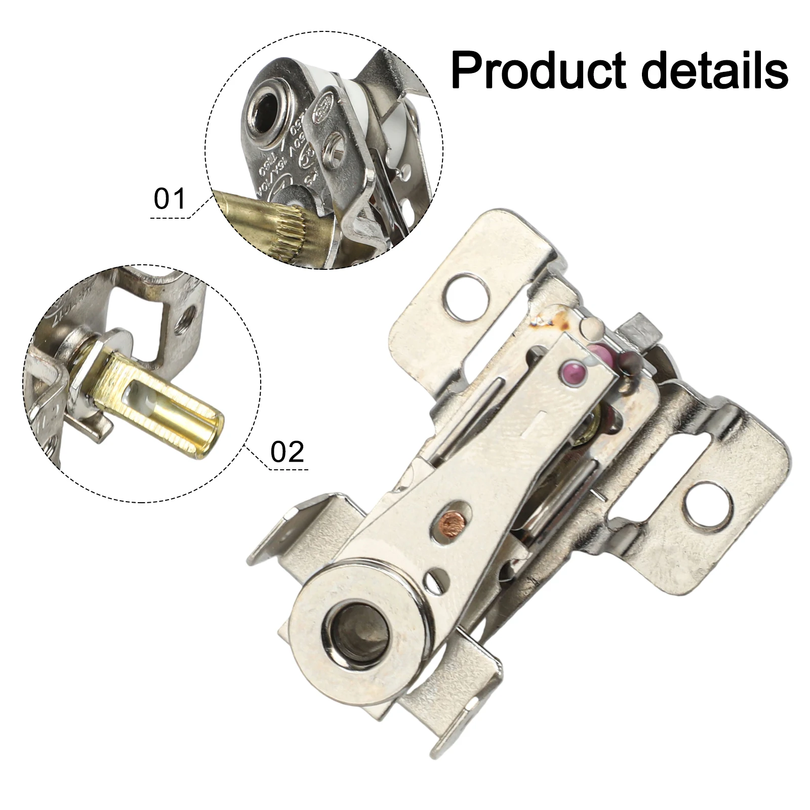 Electric Oven Thermostat KST-168 250V16A T250 100-250 Degrees Half A Turn Adjustable Temperature Switch For Electric Heaters image 4