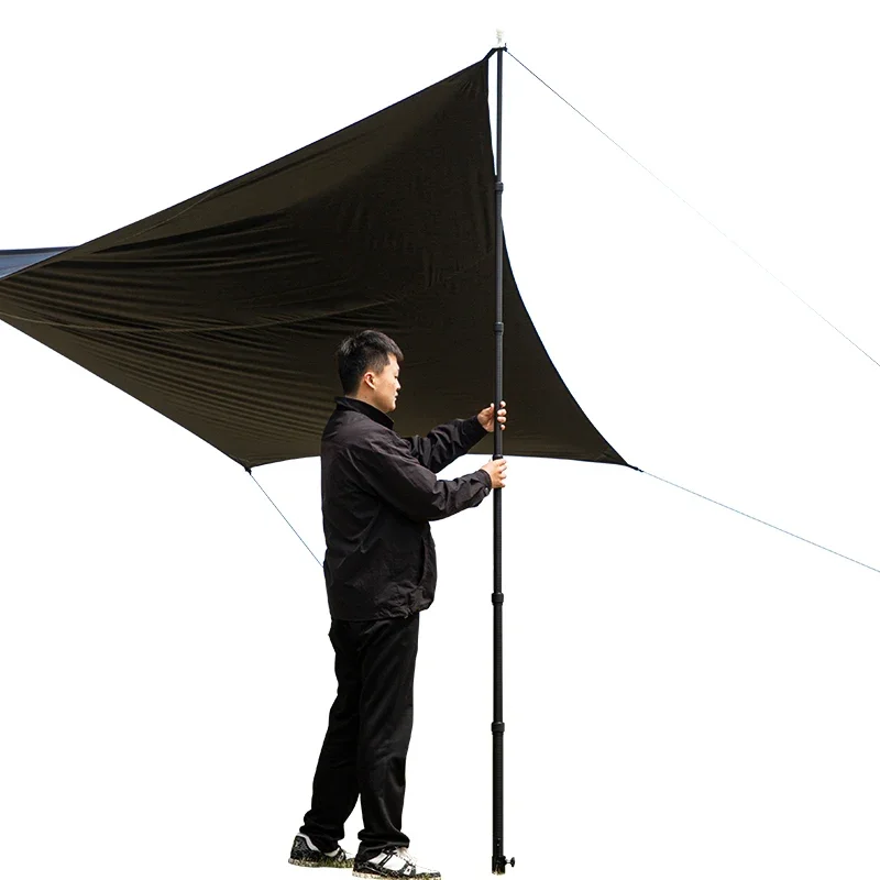 

Carbon fiber Outdoor Camping Tarp Tent Awning UPF 50+ Canopy Sun Shelter Portable Large Picnic